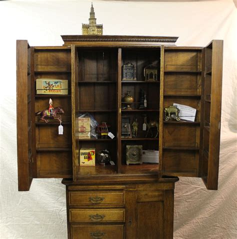 vintage medical cabinet steel glass|antique oak doctors cabinet.